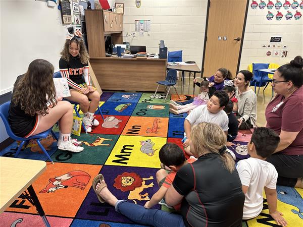 Guest Reader Day at KCP 